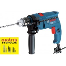 Furadeira Bosch GSB 550 RE Profissional + 14 Brocas